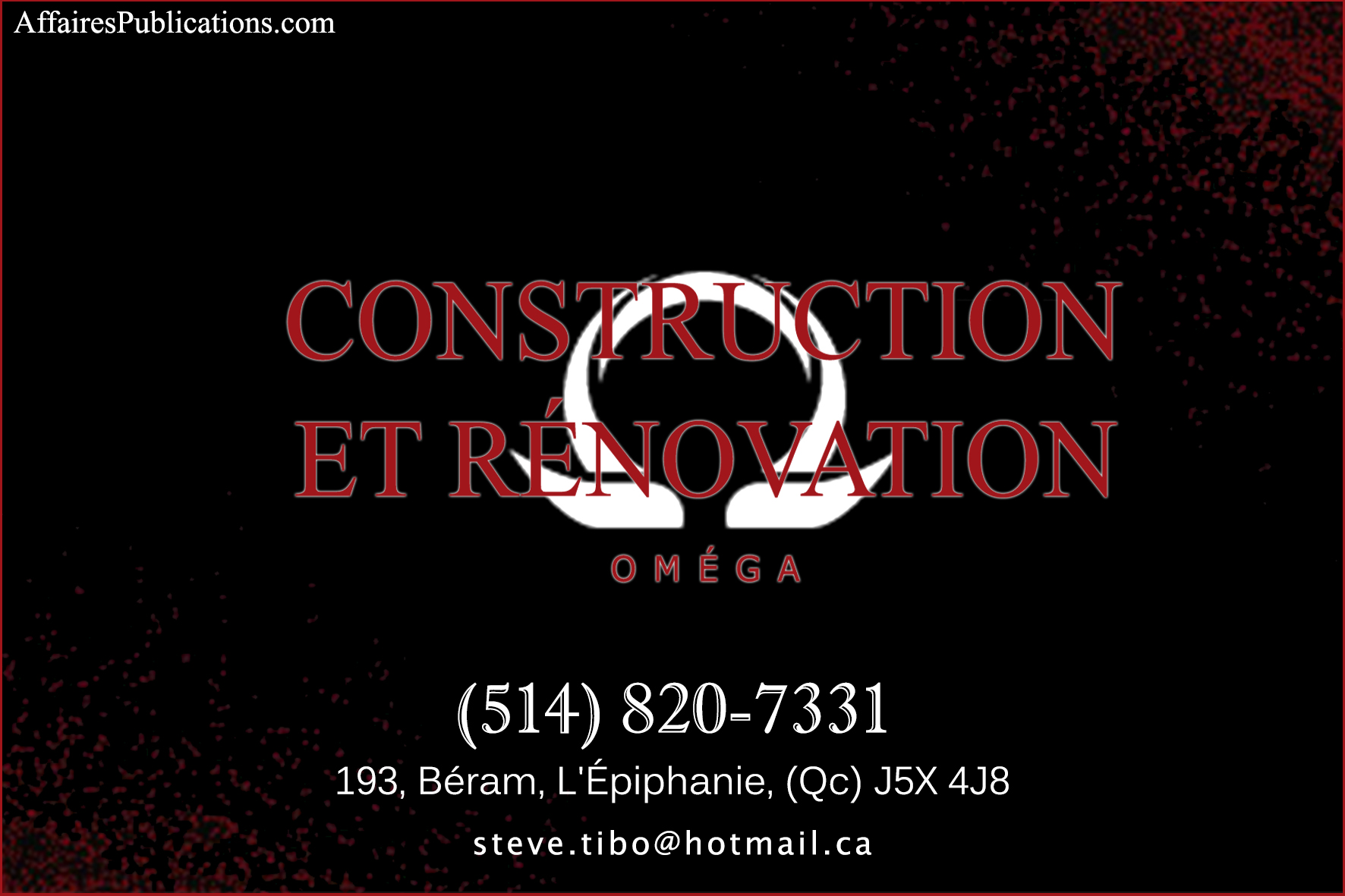 CONSTRUCTION ET RÉNOVATION OMÉGA INC