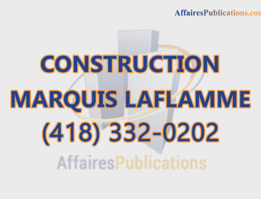 CONSTRUCTION MARQUIS LAFLAMME