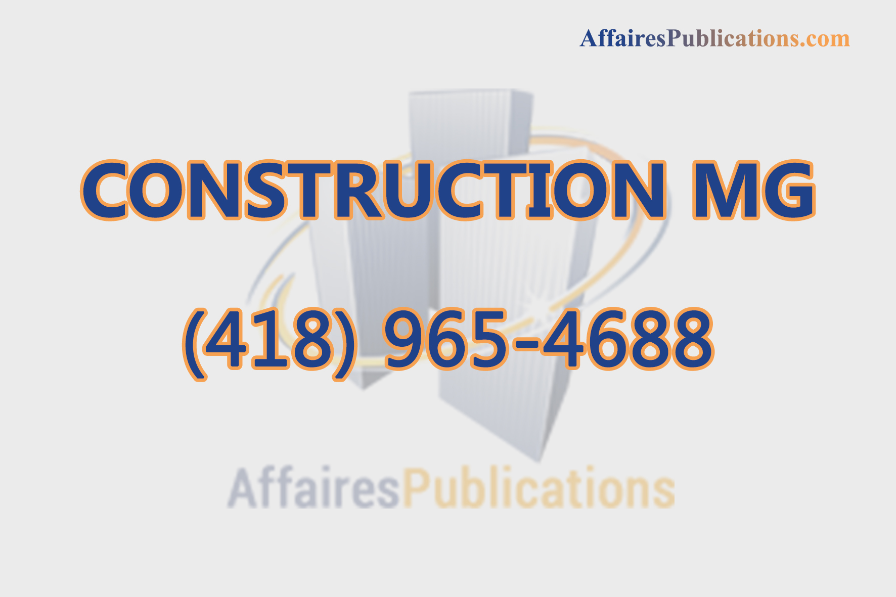 CONSTRUCTION MG