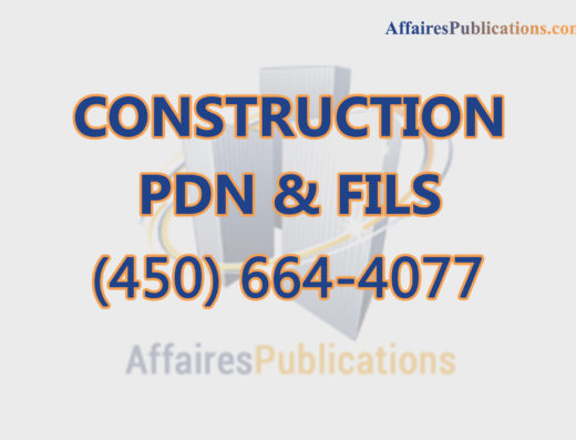 CONSTRUCTION PDN & FILS