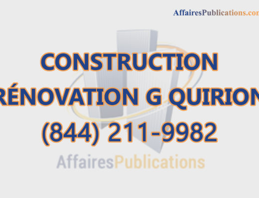 CONSTRUCTION RÉNOVATION G QUIRION