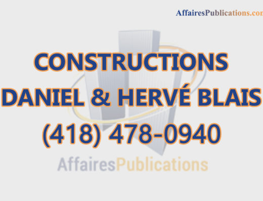 CONSTRUCTIONS DANIEL & HERVÉ BLAIS