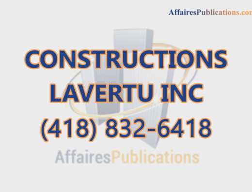 CONSTRUCTIONS LAVERTU INC