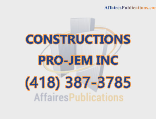 CONSTRUCTIONS PRO-JEM INC