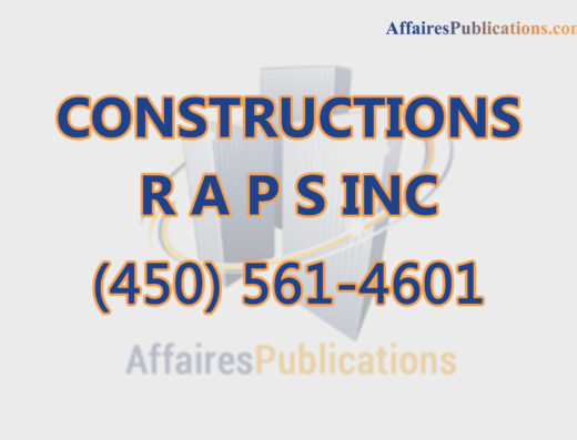 CONSTRUCTIONS R A P S INC