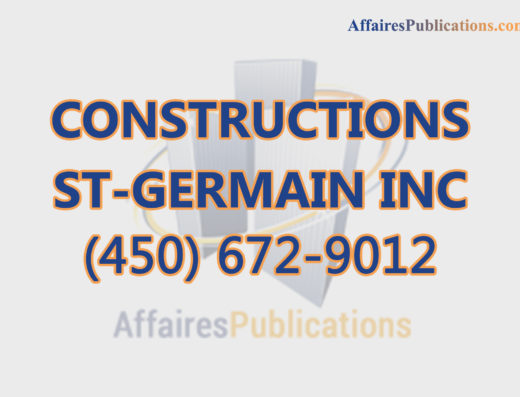 CONSTRUCTIONS ST-GERMAIN INC