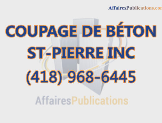 COUPAGE DE BÉTON ST-PIERRE INC