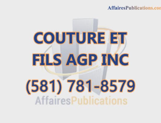 COUTURE ET FILS A G P INC