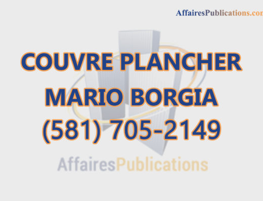 COUVRE PLANCHER MARIO BORGIA