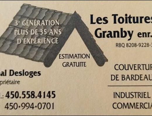 LES TOITURES GRANBY ENR