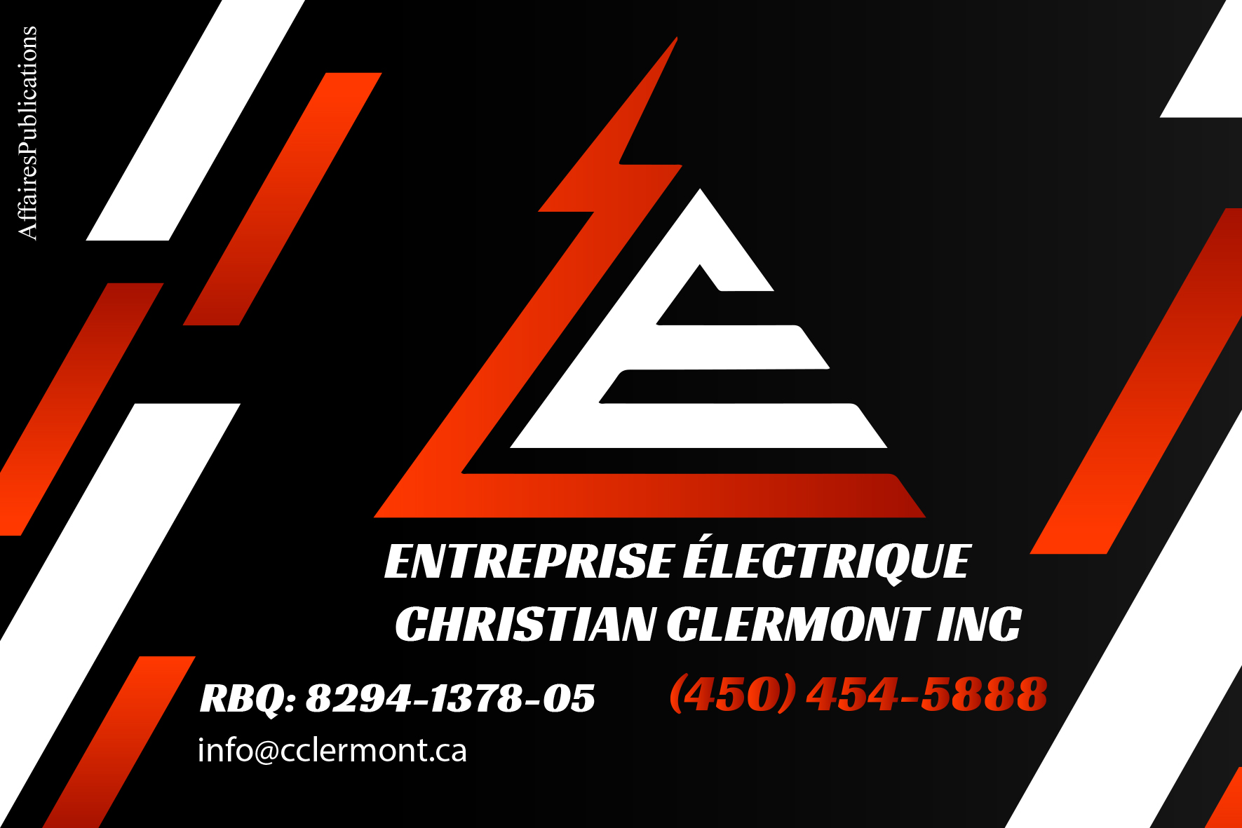 ENTREPRISE ÉLECTRIQUE CHRISTIAN CLERMONT INC