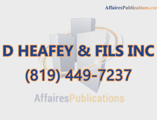 D HEAFEY & FILS INC