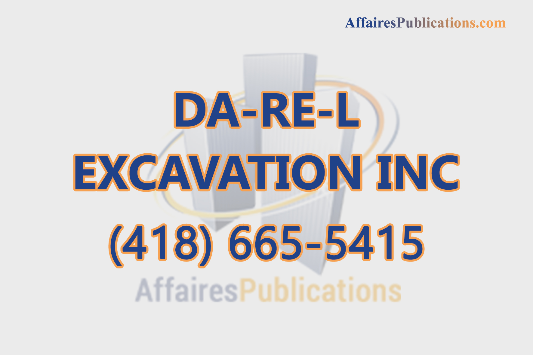 DA-RE-L EXCAVATION INC