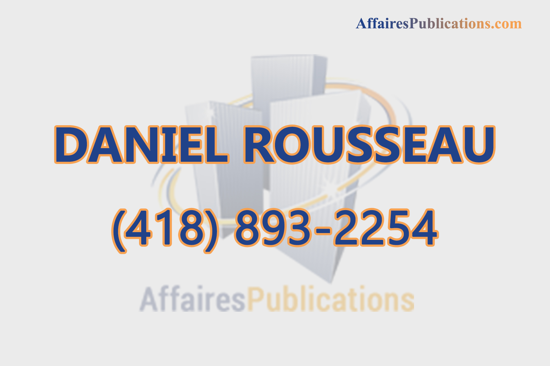 DANIEL ROUSSEAU INC