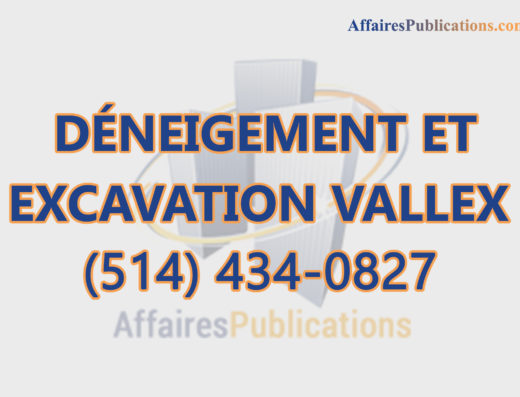 DÉNEIGEMENT ET EXCAVATION VALLEX