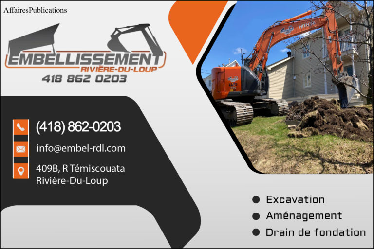 EMBELLISSEMENT RIVIÈRE-DU-LOUP