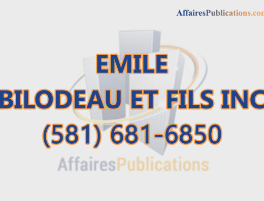 EMILE BILODEAU ET FILS INC