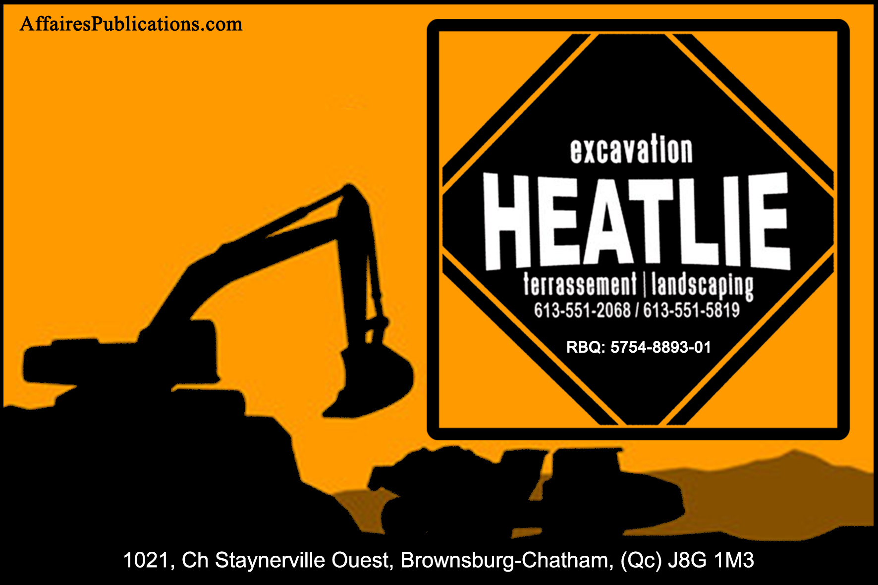 EXCAVATION ET TERRASSEMENT HEATLIE