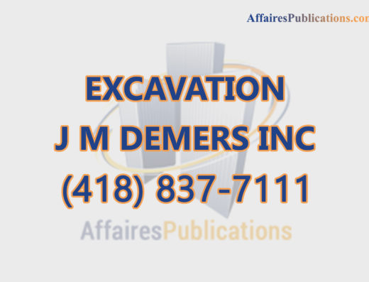 EXCAVATION J M DEMERS INC