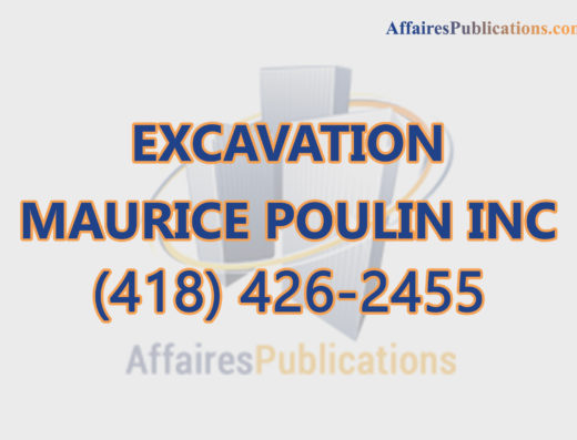EXCAVATION MAURICE POULIN INC