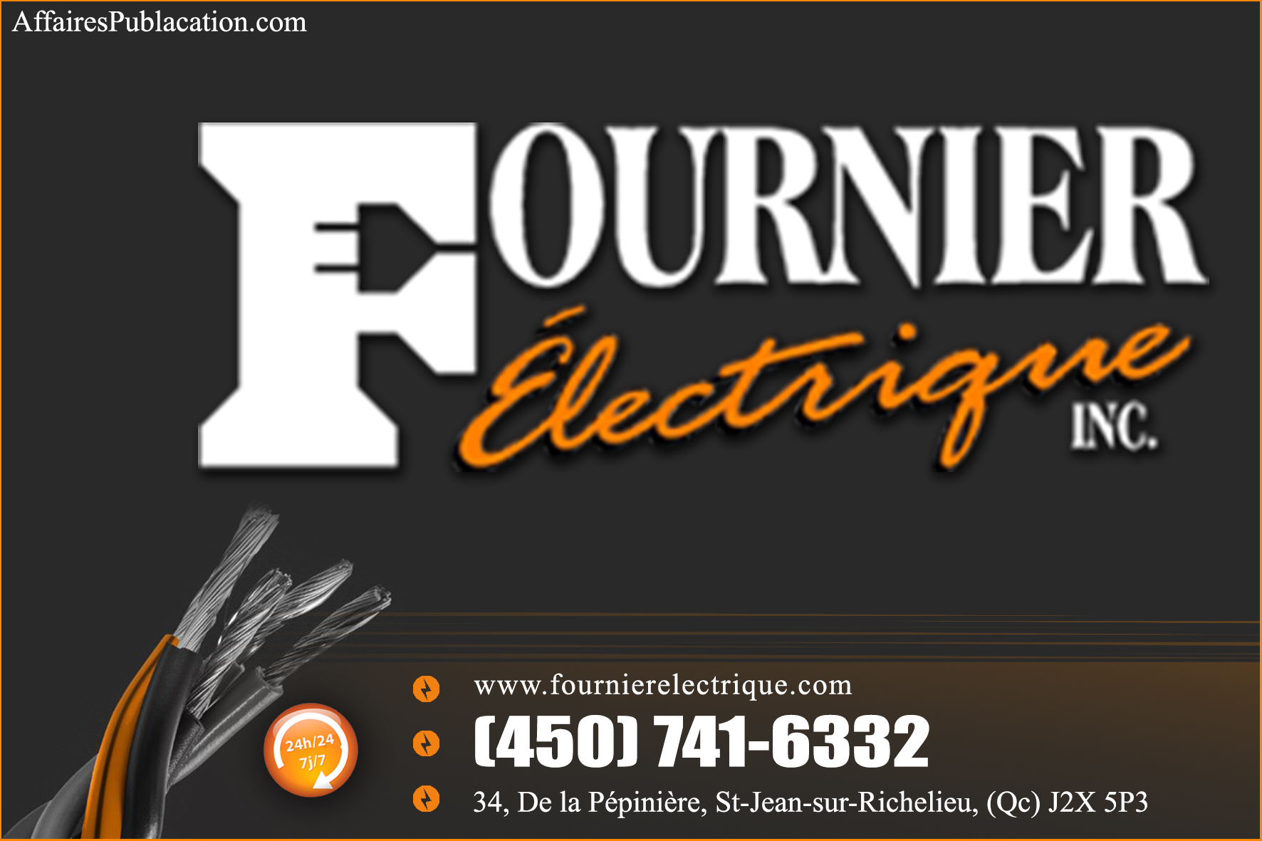 FOURNIER ÉLECTRIQUE INC