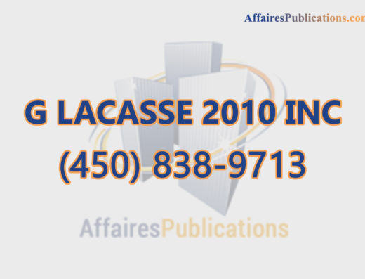 G LACASSE 2010 INC