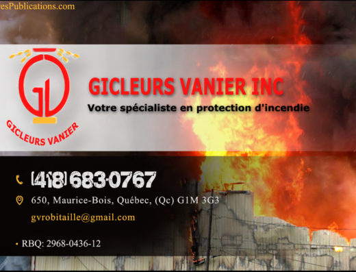 GICLEURS VANIER INC