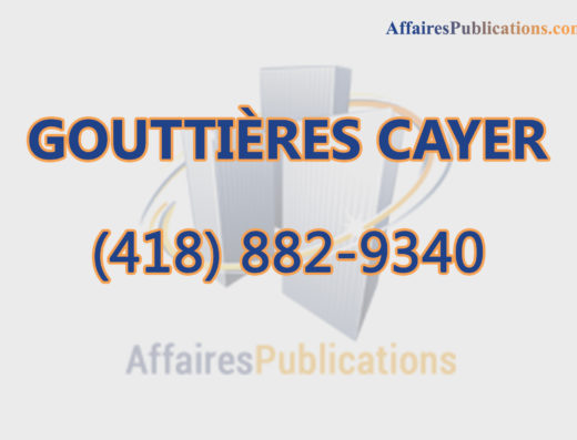 GOUTTIÈRES CAYER