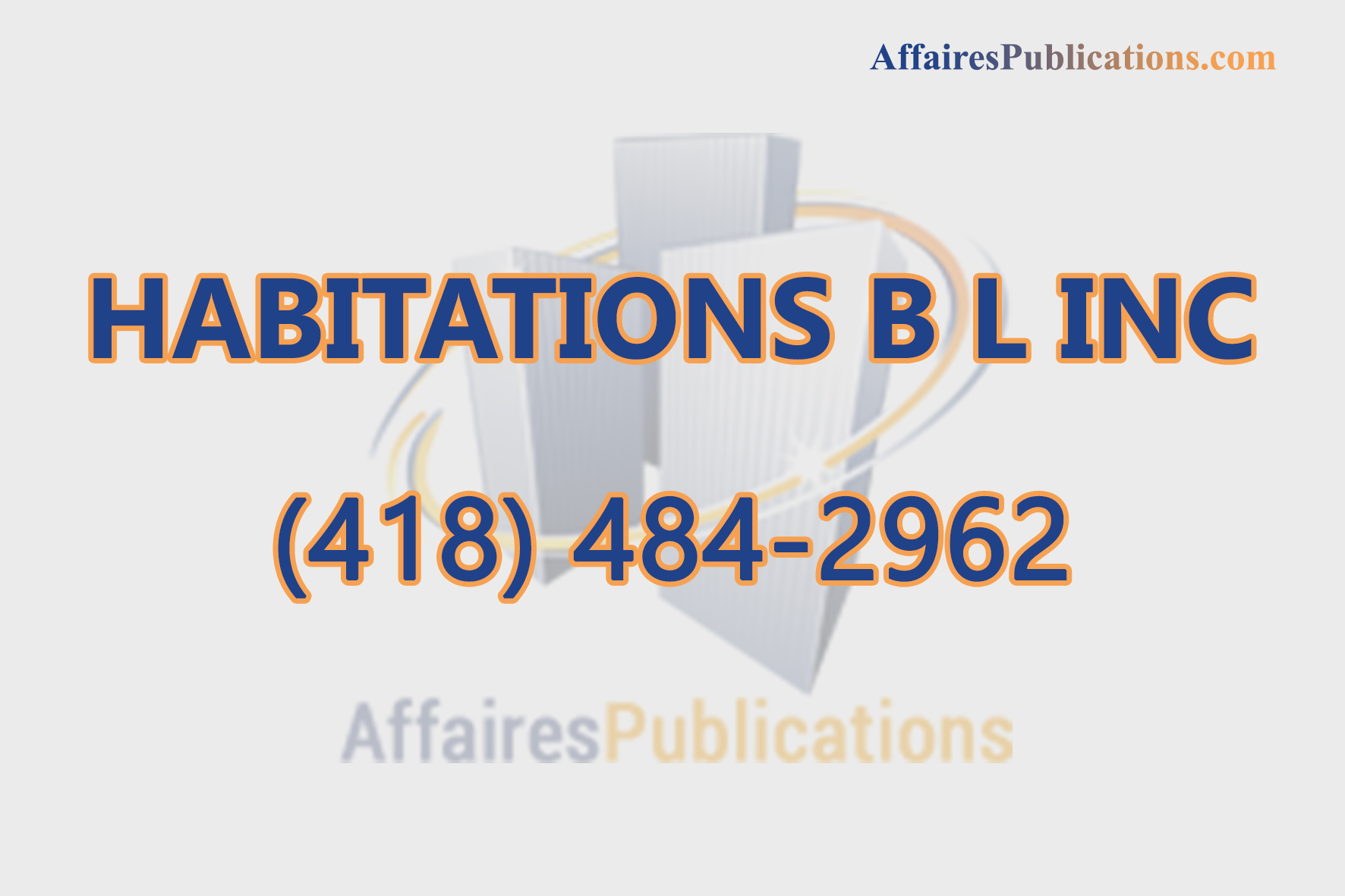 HABITATIONS B L INC