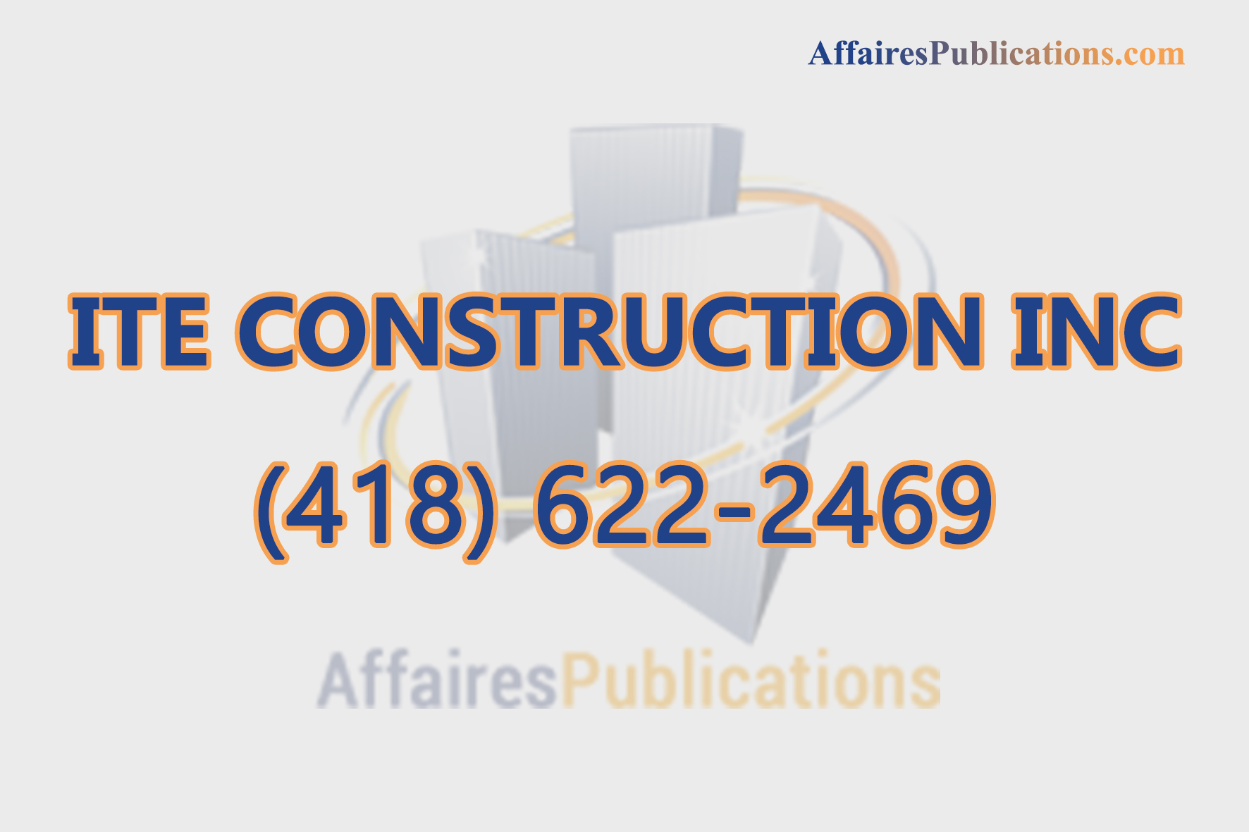 ITE CONSTRUCTION INC