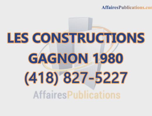 LES CONSTRUCTIONS GAGNON 1980