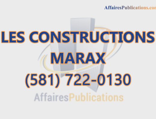 LES CONSTRUCTIONS MARAX