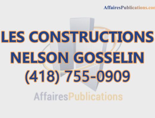 LES CONSTRUCTIONS NELSON GOSSELIN
