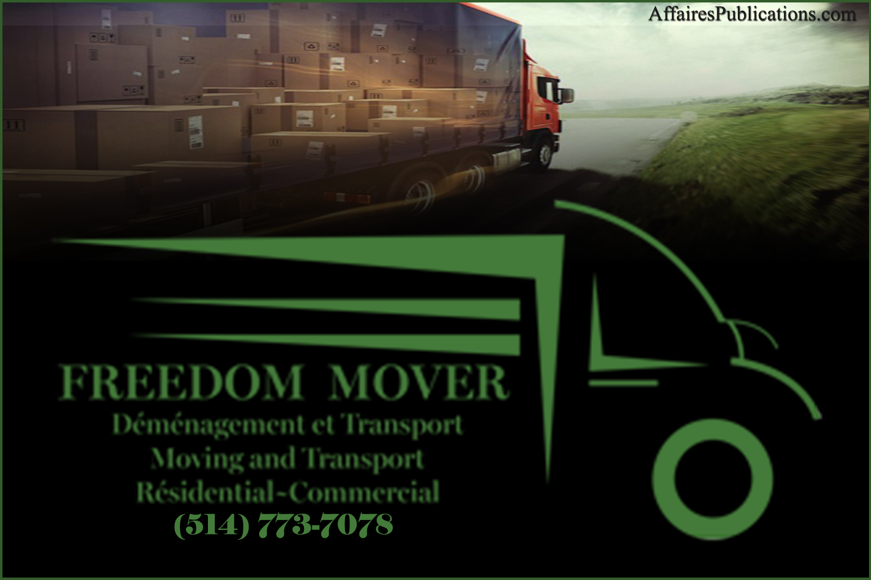 LES DÉMÉNAGEURS FREEDOMMOVER