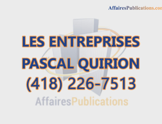 LES ENTREPRISES PASCAL QUIRION