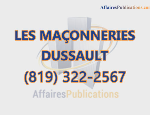 LES MAÇONNERIES DUSSAULT