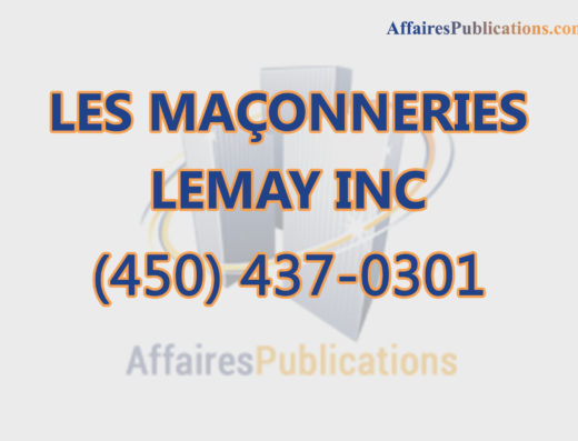 LES MAÇONNERIES LEMAY INC