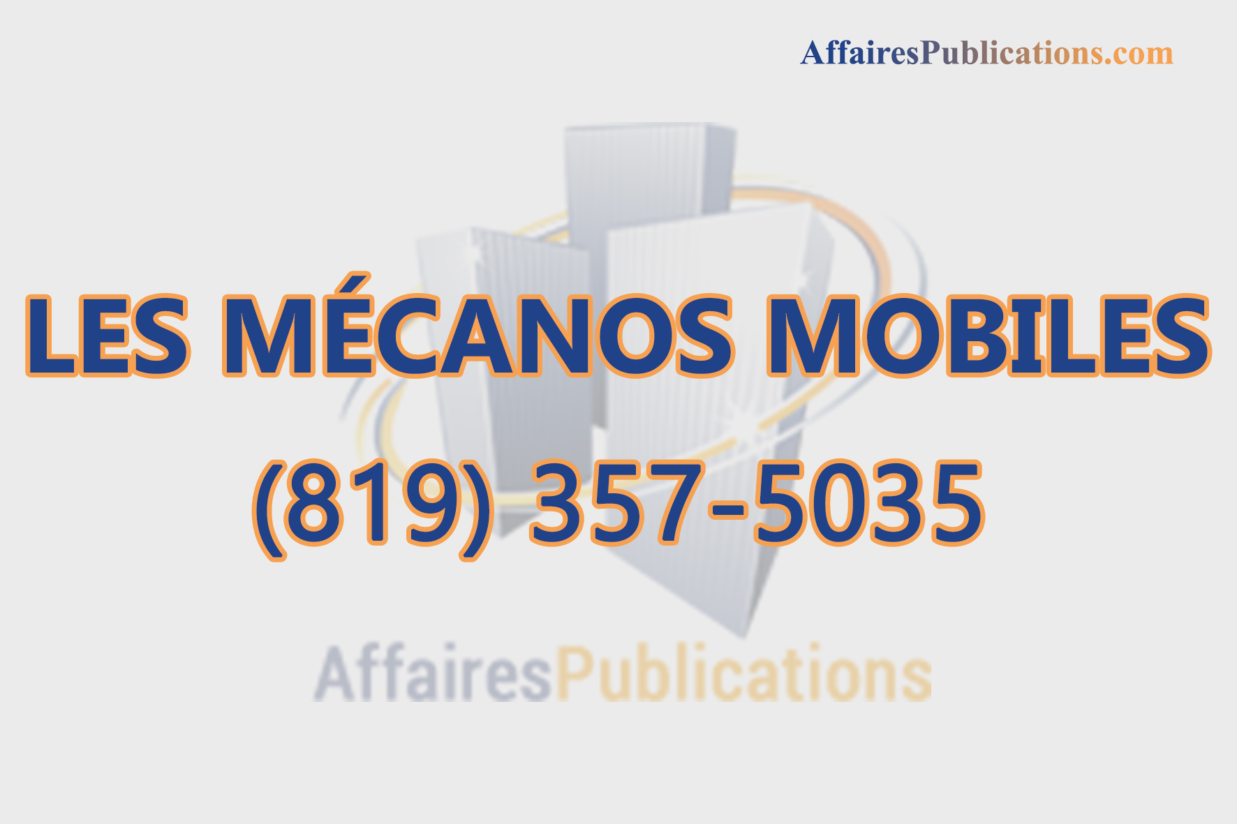 LES MÉCANOS MOBILES