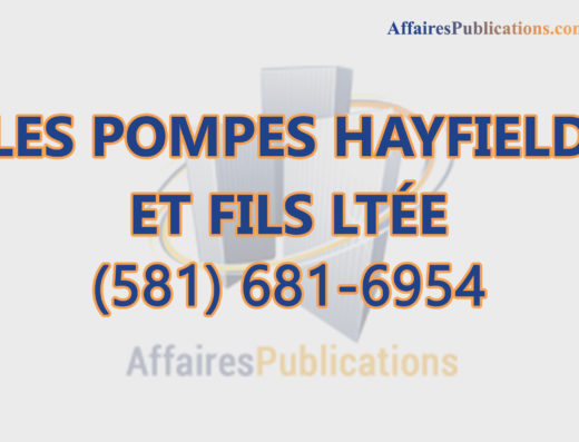 LES POMPES HAYFIELD ET FILS LTÉE