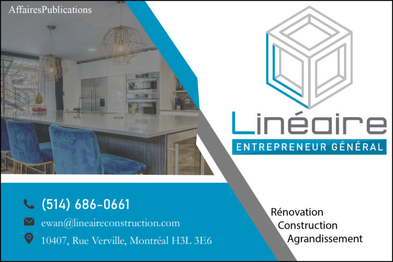LINÉAIRE ENTREPRENEUR GÉNÉRAL