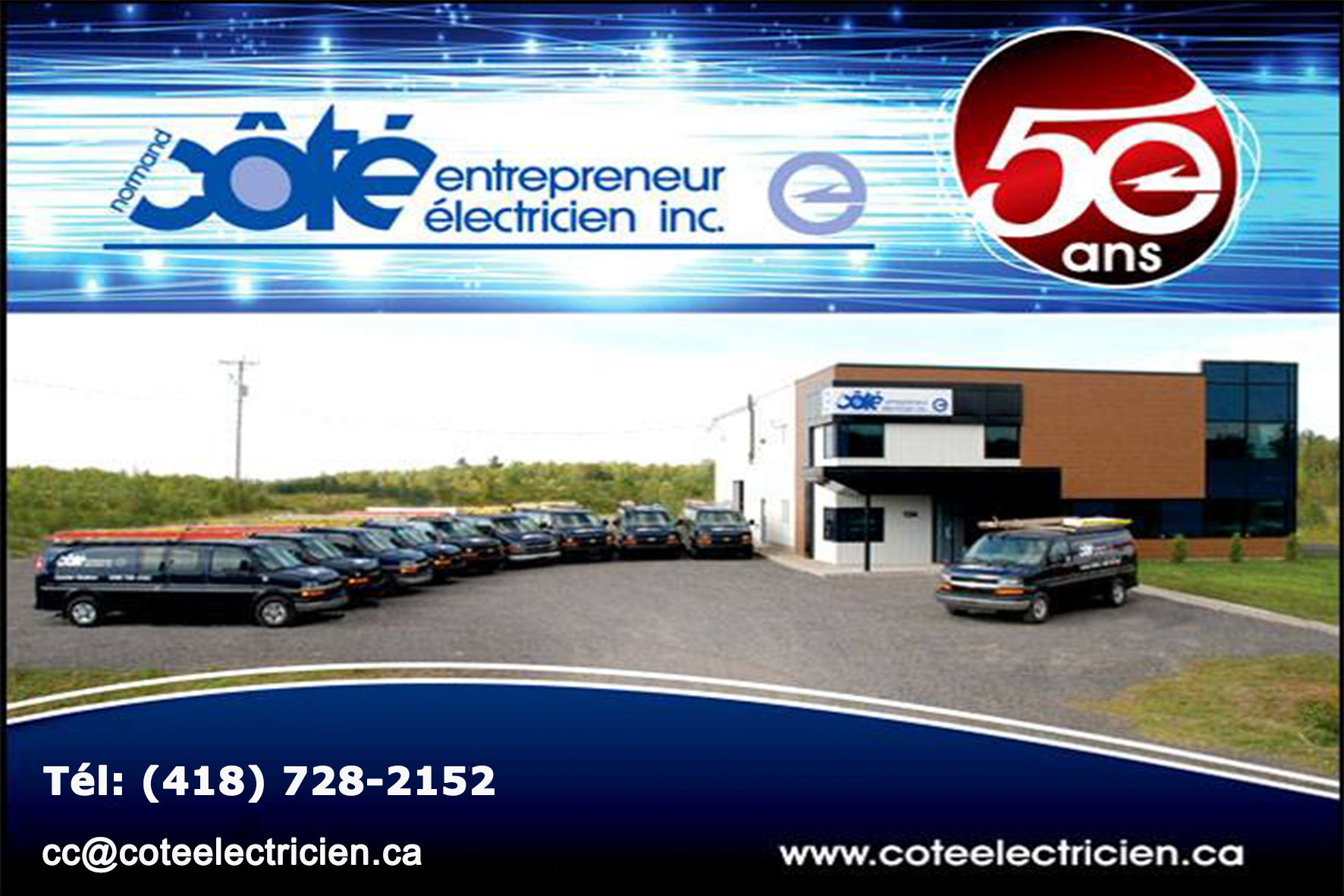 NORMAND CÔTÉ ENTREPRENEUR ÉLECTRICIEN INC