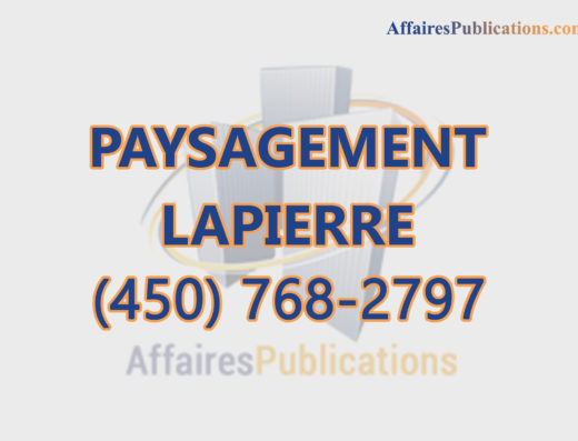 PAYSAGEMENT LAPIERRE
