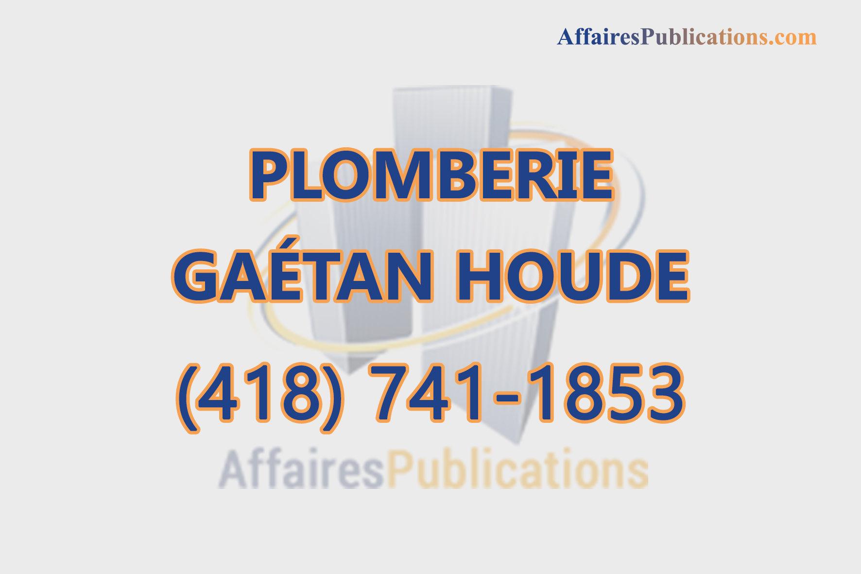 PLOMBERIE GAÉTAN HOUDE INC