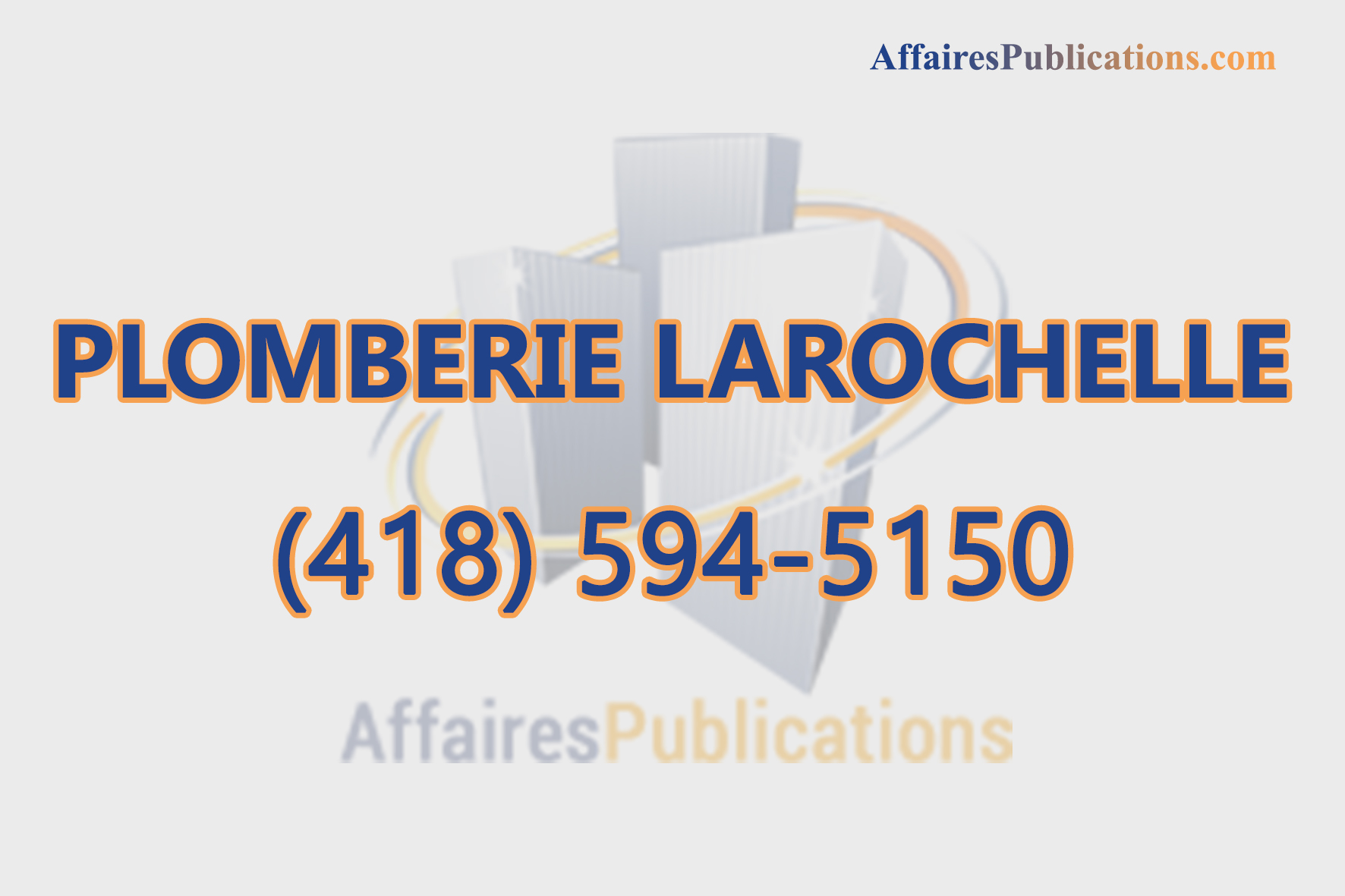 PLOMBERIE LAROCHELLE INC