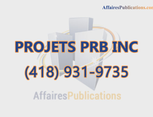 PROJETS PRB INC