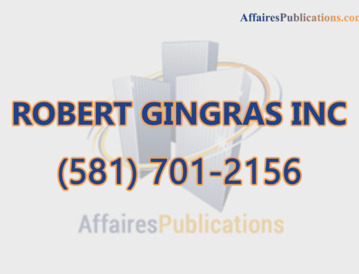 ROBERT GINGRAS INC
