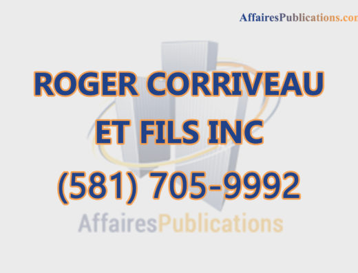 ROGER CORRIVEAU ET FILS INC