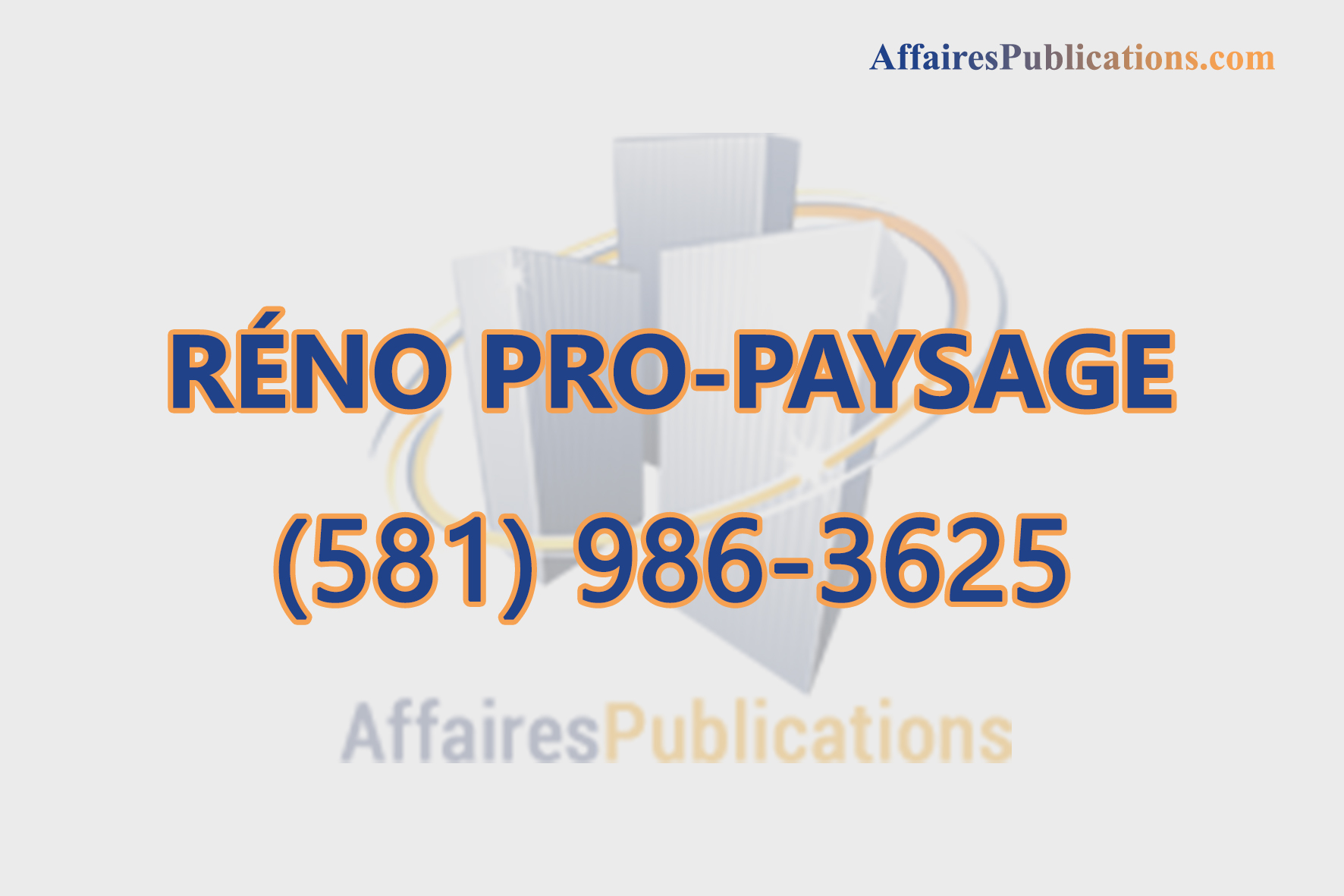 RÉNO PRO-PAYSAGE