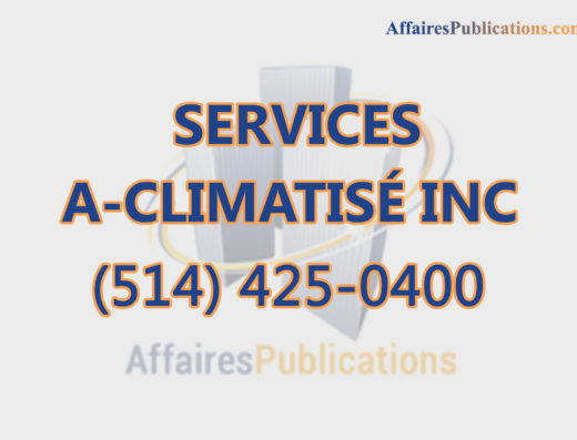 SERVICES A-CLIMATISÉ INC