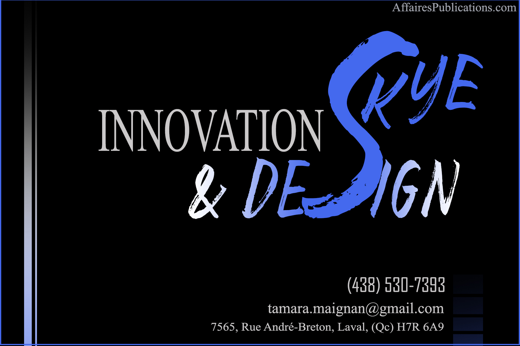 SKYE INNOVATIONS ET DESIGN